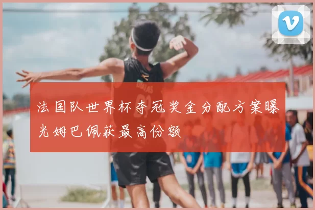 法国队世界杯夺冠奖金分配方案曝光姆巴佩获最高份额
